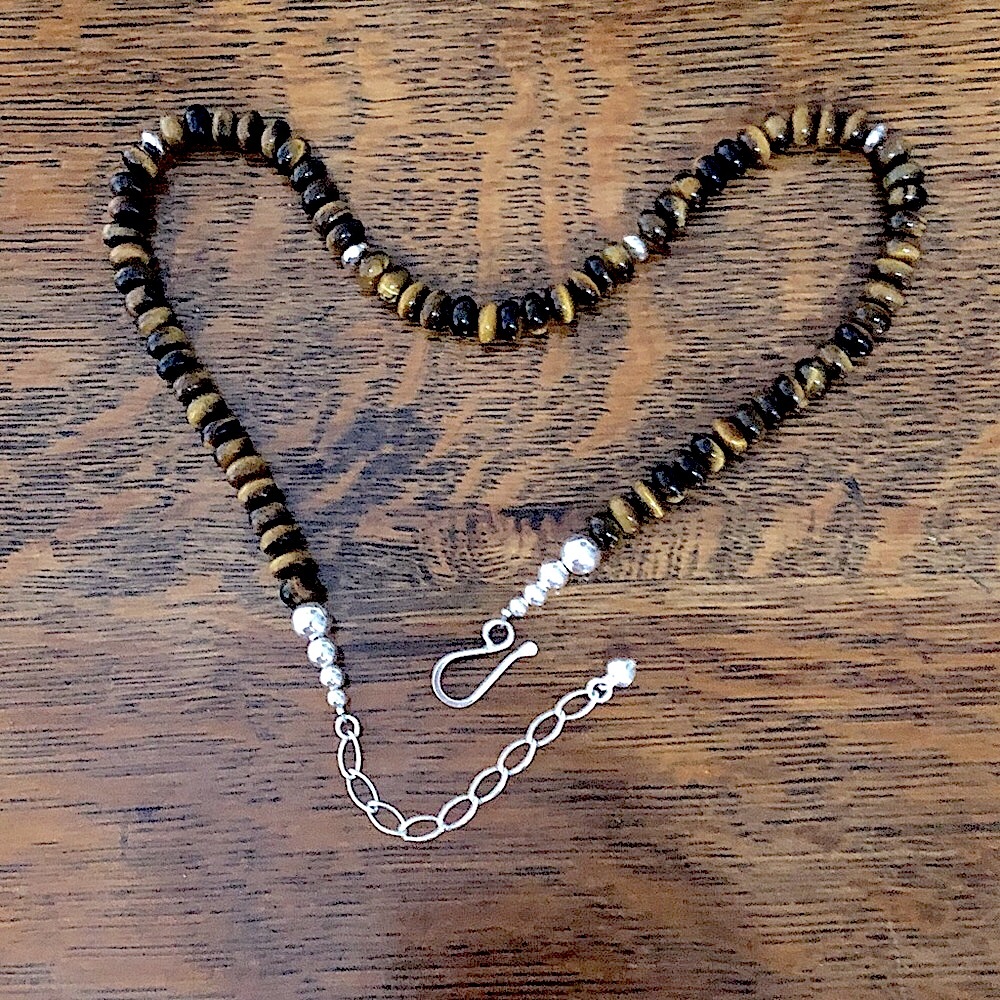 $84 Jay King Estate Necklace   Sterling Silver  Marked DRT 925 China